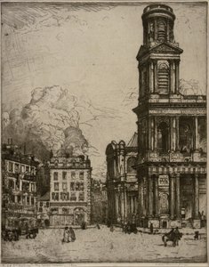 St. Sulpice Párizs, La Grande Tour alkotó: Donald Shaw MacLaughlan