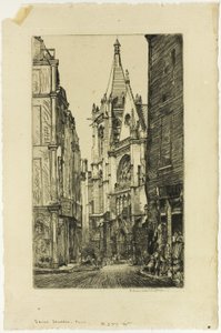St. Séverin, Párizs alkotó: Donald Shaw MacLaughlan