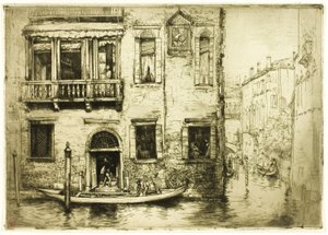 A Kisszent-csatorna, Velence alkotó: Donald Shaw MacLaughlan