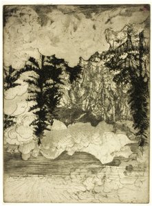 The Two Pines, Svájc alkotó: Donald Shaw MacLaughlan