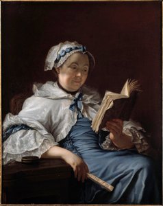 Madame Nonotte portréja Donat Nonotte (1708-1785) festménye, 1758 Besancon. Szépművészeti Múzeum