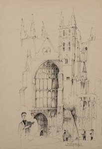 Canterbury katedrális alkotó: Donatella Merlo
