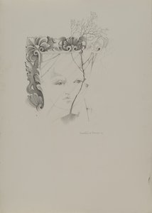 Portré a tükörben alkotó: Donatella Merlo