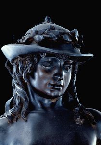 David, fejrészlet, 1440 körül (bronz) (lásd még 11969-70) alkotó: Donatello