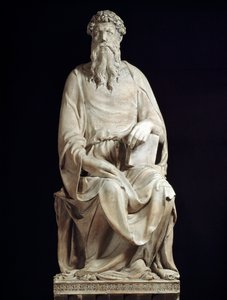 Szent János evangélista. Márvány szobor