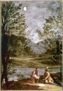 Csillagászati megfigyelés. 1711. (olaj, vászon) alkotó: Donato Creti