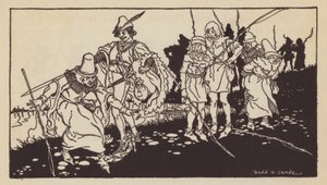 Gotham bölcsei, angol népmese (litho)
