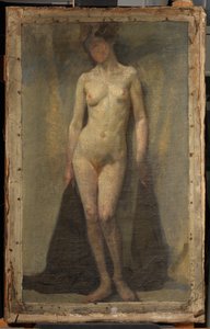 Álló női akt, c. 1910 (olaj, vászon)