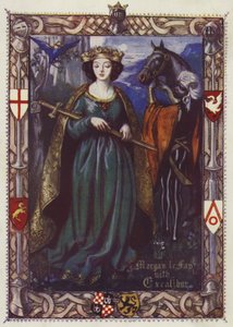 Morgan Le Fay az Excaliburral