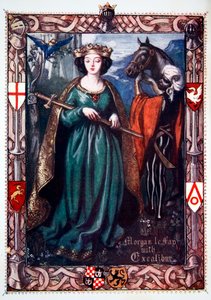 „Morgan le Fay Excaliburral”, 1905.