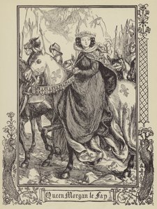 Morgan le Fay királynő alkotó: Dora Curtis