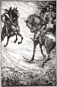 „Fájó volt a verseny”, 1905. alkotó: Dora Curtis