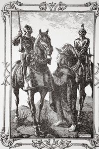 „Találkoztak egy öregemberrel”, 1905. alkotó: Dora Curtis