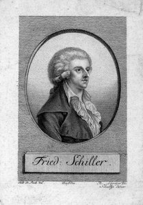 Friedrich von Schiller portréja 1759-1805 alkotó: Dora Stock