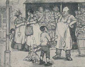 Marketing a külvárosban, 1920 alkotó: Doris Davis