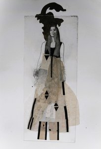 Absztrakt divatfigura alkotó: Doris Schmitz