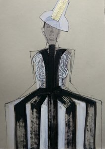 Avant-Garde divatportré