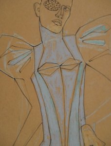 Avantgarde divatfigura alkotó: Doris Schmitz