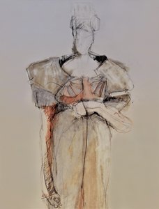 Elegáns divatvázlat alkotó: Doris Schmitz