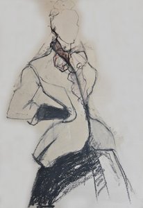 Elegáns divatvázlat alkotó: Doris Schmitz