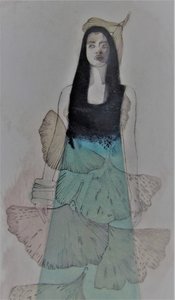 A ginkgo-leveles nő alkotó: Doris Schmitz