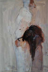 Moody absztrakt alak alkotó: Doris Schmitz