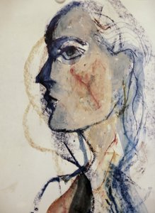Elgondolkodó, absztrakt nő alkotó: Doris Schmitz