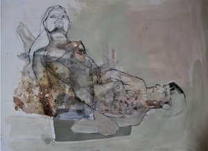 Fekvő alakok alkotó: Doris Schmitz