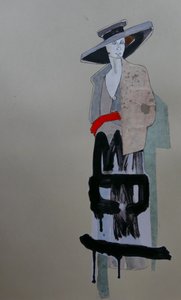 Stílusos nő graffiti alkotó: Doris Schmitz