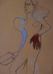 Stilizált divatfigura alkotó: Doris Schmitz