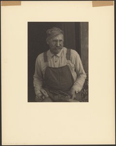 [James Duff, A Fiddler, Hazard, Kentucky, Holding Tools]