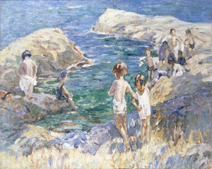On the Rocks (olaj, vászon) alkotó: Dorothea Sharp