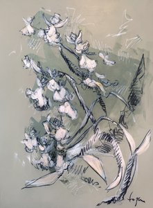 Finom virágos vázlat alkotó: Dorothy Fagan