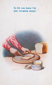 Vaj, kaparás (színes litográfia)