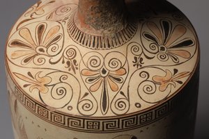 Az Atalanta Lekythos (Temetkezési olajkancsó), ie 500-490