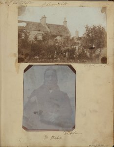 Sir David Brewster kertje a székesegyház nyugati tornyával a háttérben alkotó: Dr. John Adamson