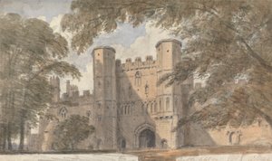 Battle Abbey, 1807. szeptember 8 alkotó: Dr. William Crotch