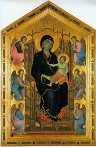 Madonna ruccelai alkotó: Duccio di Buoninsegna