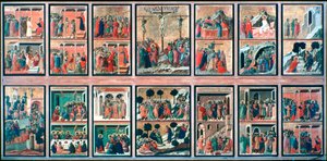 Maesta, A szenvedély történetei, 1308-1311 alkotó: Duccio di Buoninsegna