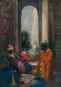 „A keleti vízió – V. szakasz”, 1920 alkotó: Dudley Hardy