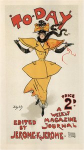 Journal To-Day, szerkesztette: Jerome K. Jerome Poster, 1895