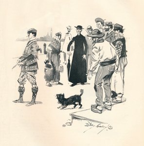 Knickerbockers Velencében, 1893, 1894 alkotó: Dudley Hardy