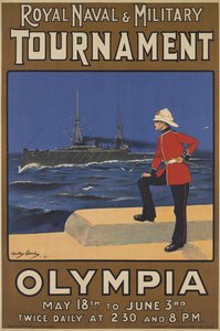 A Királyi Tengerészeti és Katonai Torna plakátja, 1910