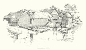 Leatherhead Mill (litográfia) alkotó: Duncan Moul