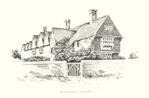 Old Cloth Hall, Biddenden (litográfia) alkotó: Duncan Moul