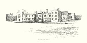 Penshurst Place (litográfia)