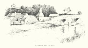 Pulborough, az Arun felől (litográfia) alkotó: Duncan Moul