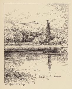 Sussex: Chanctonbury Ring (litográfia)