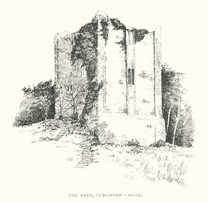 The Keep, Guildford Castle (litográfia) alkotó: Duncan Moul