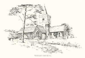 Witley templom (litográfia)